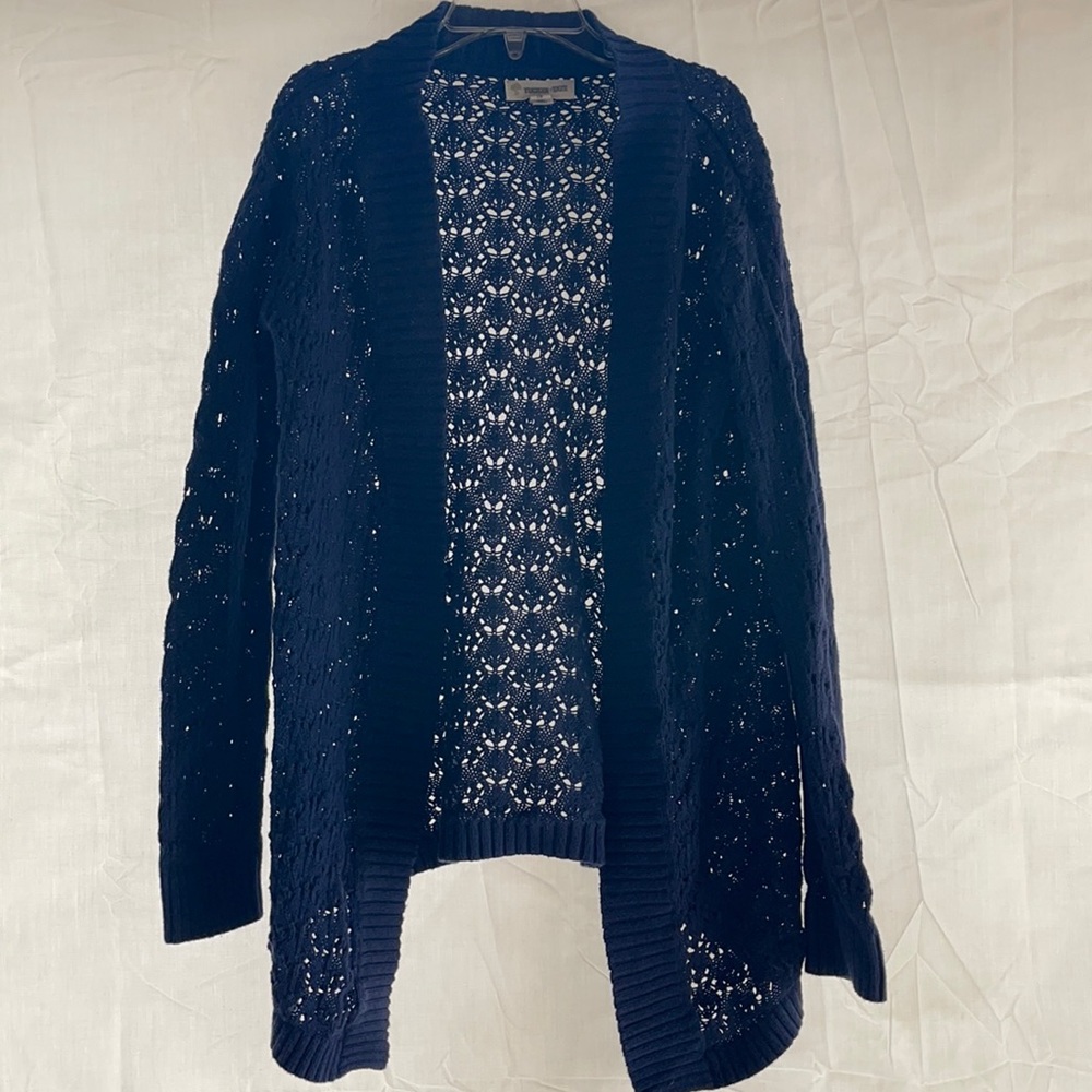 Tucker+Tate Navy Cardigan Sweater